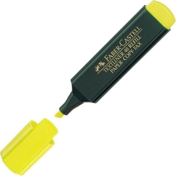 Faber-Castell Fosforlu Kalem Sarı 10Lu Paket - Image 1