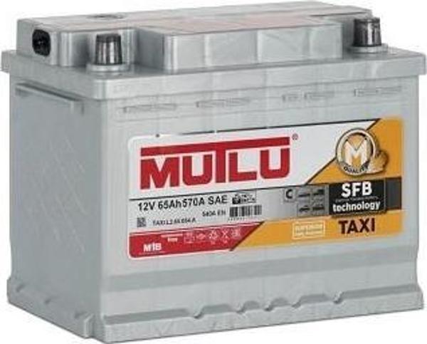 Mutlu 12 Volt 65 Amper Taxi Aküsü Üretim Yılı: 2024 - Eski Akü İadesiz - Image 1