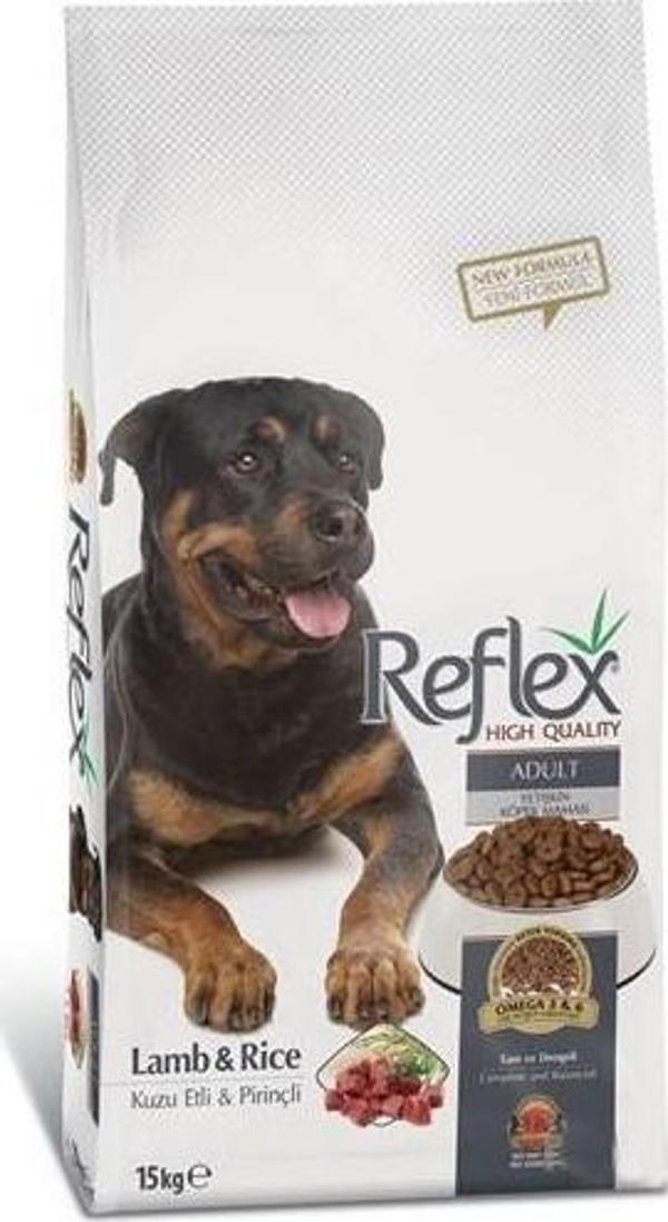Reflex Adult Dog Kuzu Etli & Pirinçli Yetişkin Köpek Maması 15 Kg - Image 1