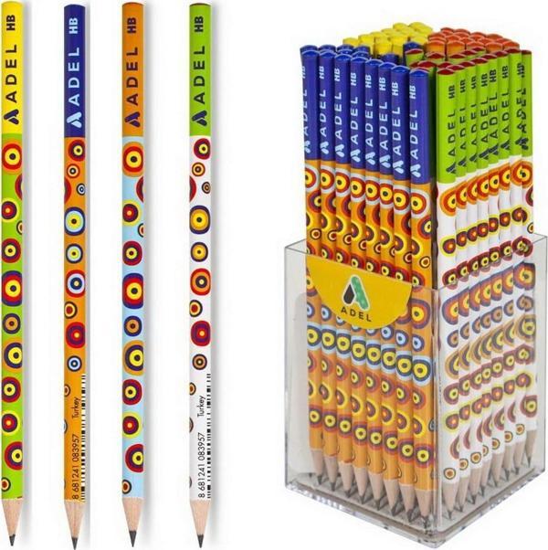 Adel Nazar Boncuğu Yuvarlak Kurşun Kalem 12 Li Paket (2061130205) - Image 1