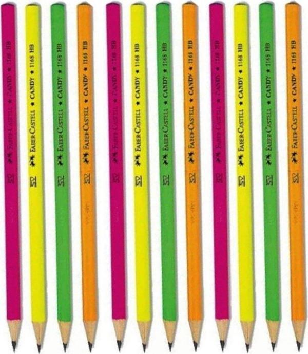 Faber-Castell Candy Kurşun Kalem -12 Adet - Image 1