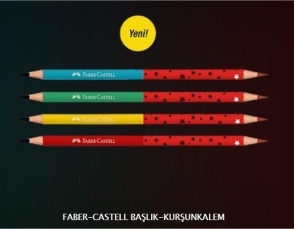 Faber-Castell Başlık Kalemi-Kurşun Kalem Çift Taraflı 10Lu Paket - Image 1