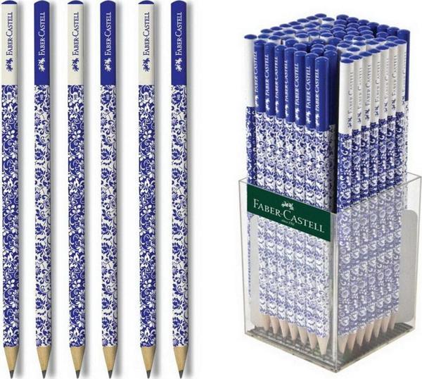 Faber-Castell Floral Yuvarlak Kurşun Kalem 12 Li Paket (5244119240) - Image 1