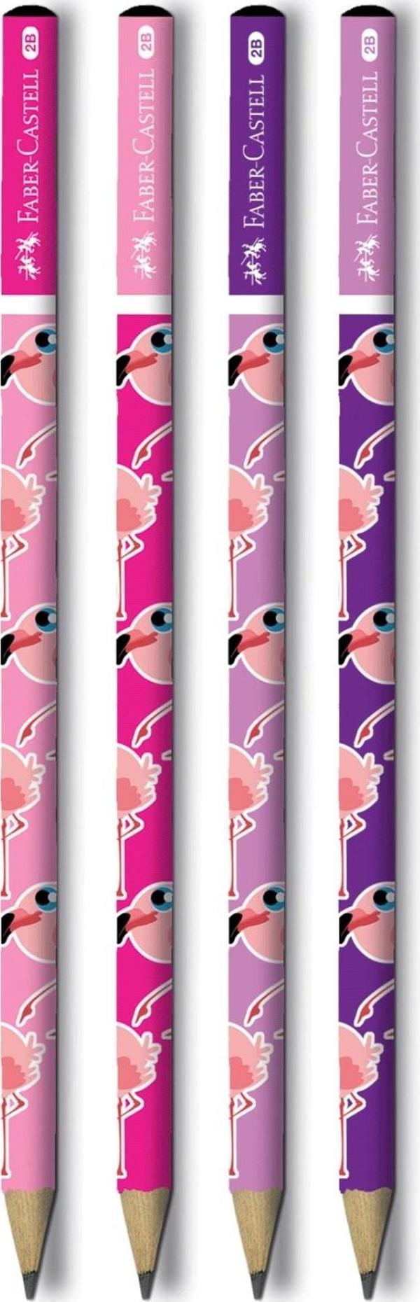 Faber-Castell Flamingo Kurşun Kalem 2B (72 Adet) - Image 1
