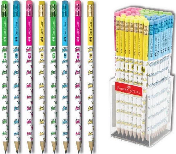 Faber-Castell Crown 2B Silgili Yuvarlak Kurşun Kalem (5244119102) - Image 1