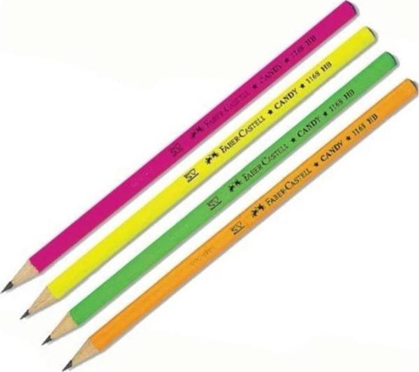 Faber-Castell Candy Kurşun Kalem -4 Adet - Image 1