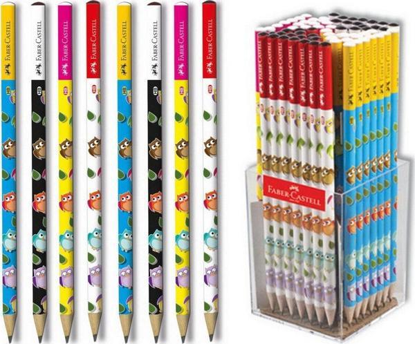 Faber-Castell Baykuş Yuvarlak Kurşun Kalem 12 Li Paket (5244119130) - Image 1
