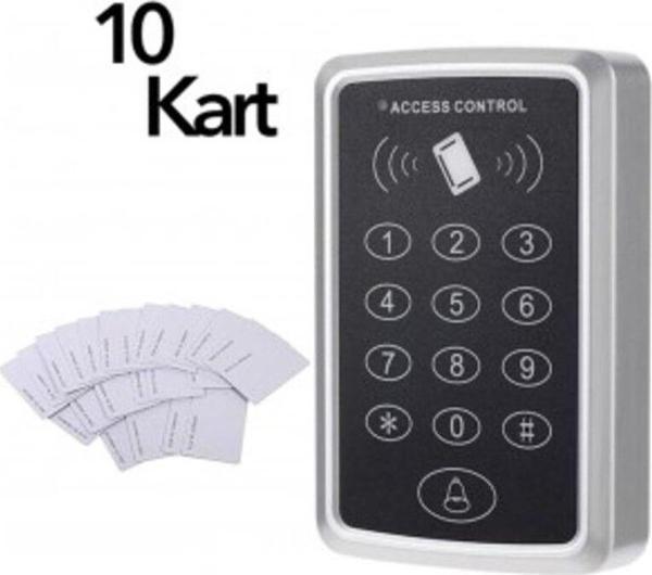 VK -100 Rfid Şifreli Kapı Kilidi + 10 Adet Proximity Kart - Image 1