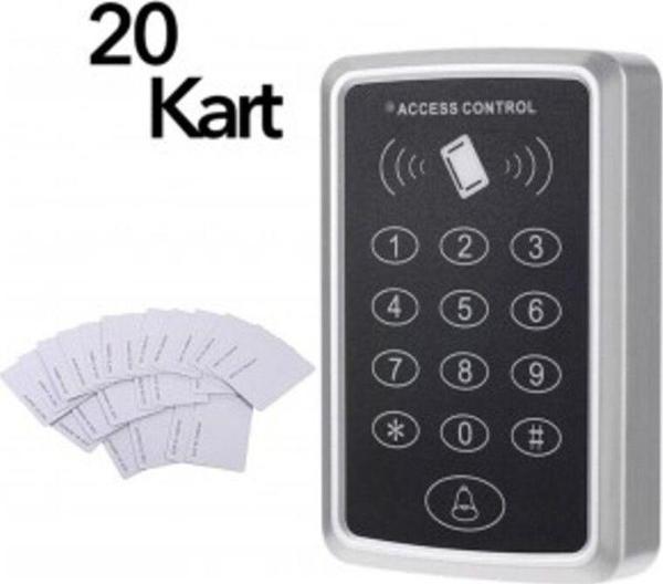 VK -100 Rfid Şifreli Kapı Kilidi + 20 Adet Proximity Kart - Image 1