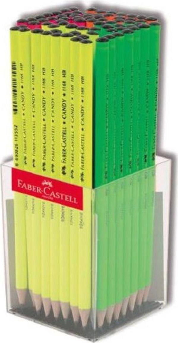 Faber-Castell Kurşun Kalem Candy 5244 116872 (72 Li Paket) - Image 1