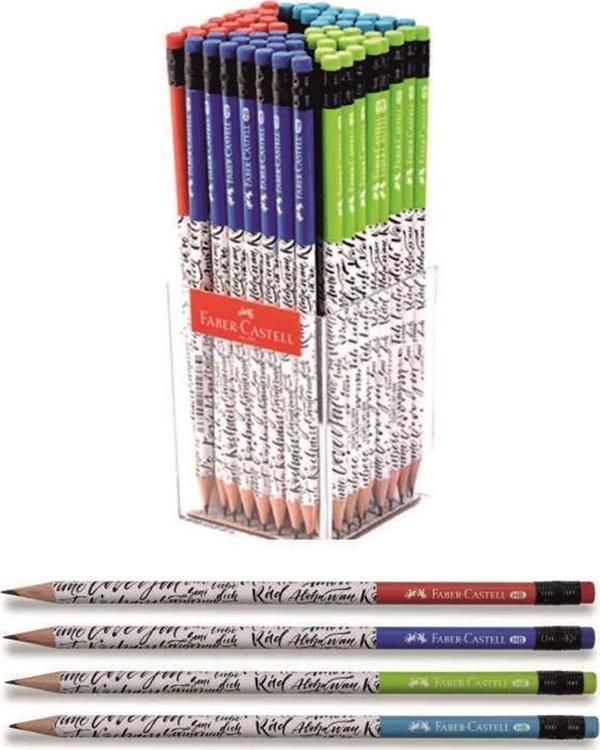 Faber-Castell Calıgraphy Silgili Kurşun Kalem Hb 119603 - Image 1