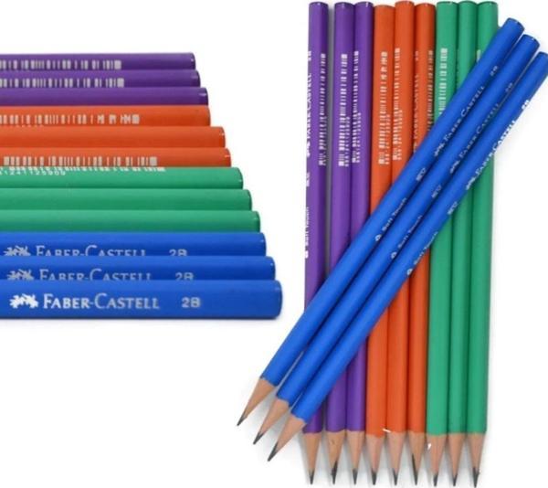 Faber-Castell Sooft Touch Üçgen 2B Kurşun Kalem 12'Li Set 2022 - Image 1
