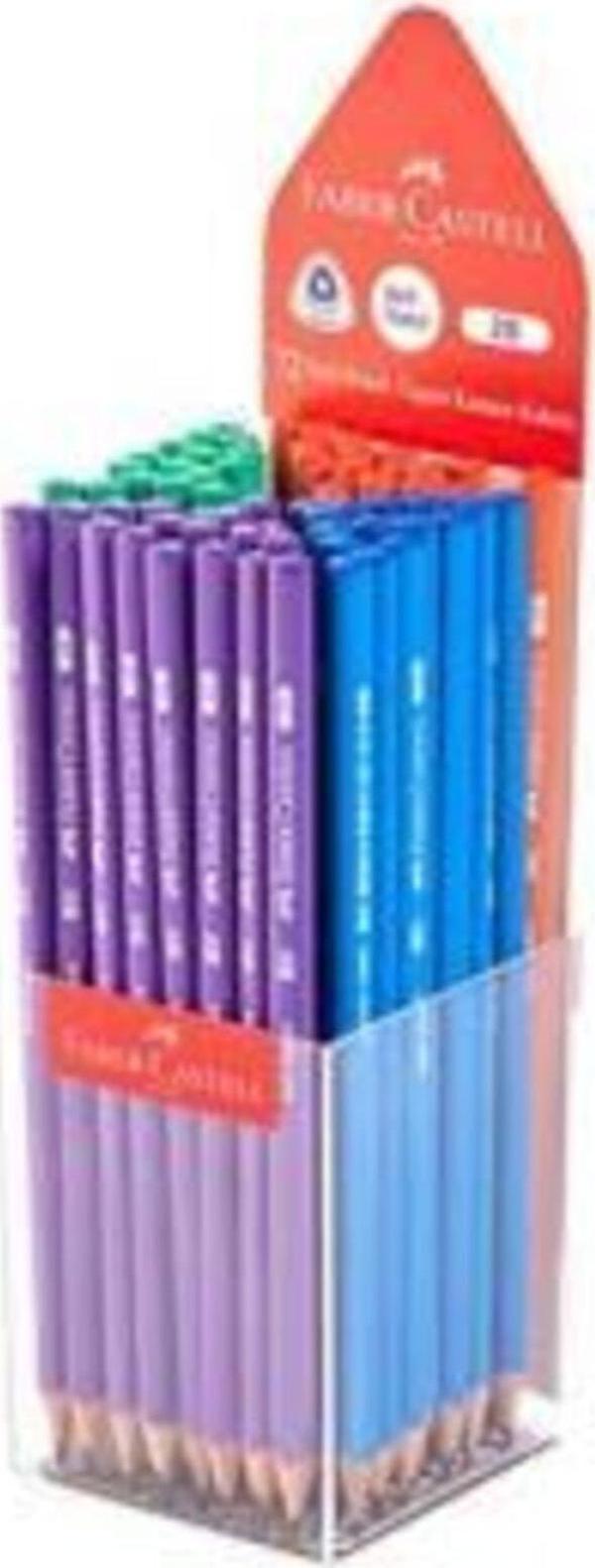 Faber-Castell Soft Touch Üçgen Kurşun Kalem 2B 5244 117001 (72 Li Kutu) - Image 1