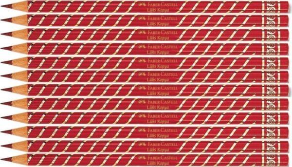 Faber-Castell Lüks Kırmızı Kopya Kalemi 12 Adet - Image 1