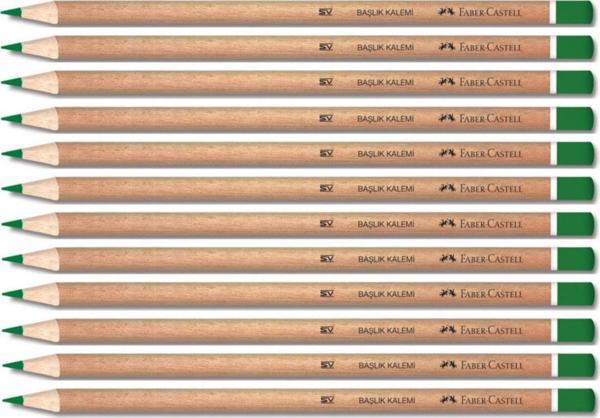 Faber-Castell Naturel Yeşil Renkli Kurşun Kalem 12 Li Paket (1132449001) - Image 1