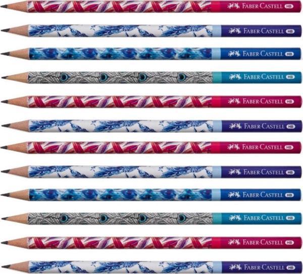 Faber-Castell Peacock Yuvarlak Kurşun Kalem 12 Li Paket - Image 1