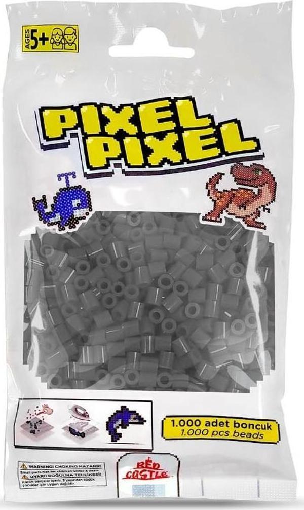 1000 Adet Midi Boncuk Koyu Gri-Pixel Pixel PPB-1000- - Image 1