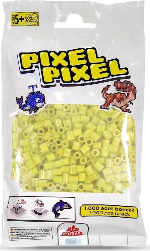 1000 Adet Midi Boncuk Limon Sarısı-Pixel Pixel PPB-1000-29 - Image 1