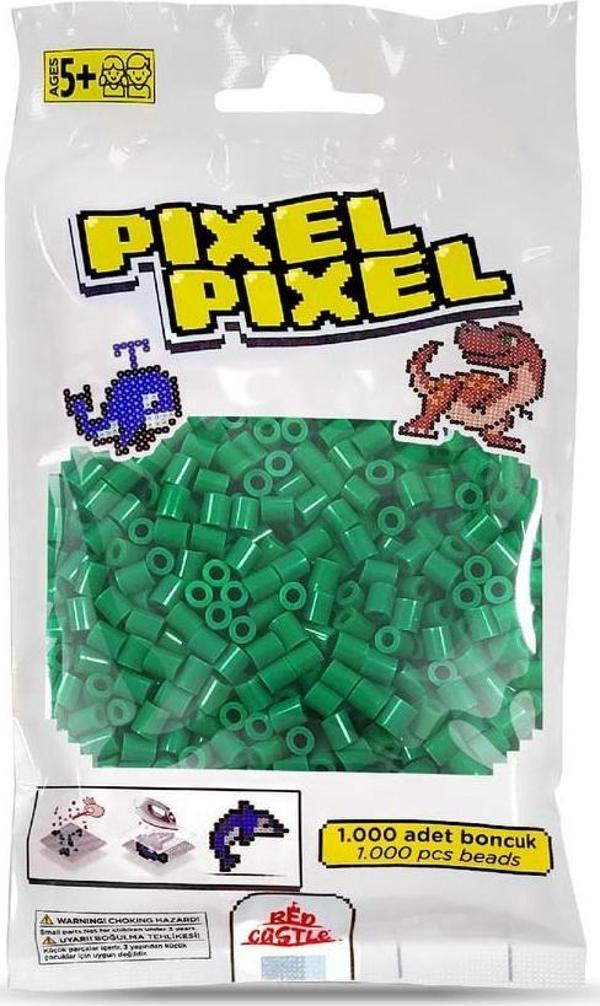 1000 Adet Midi Boncuk Yeşil-Pixel Pixel PPB-1000-10 - Image 1