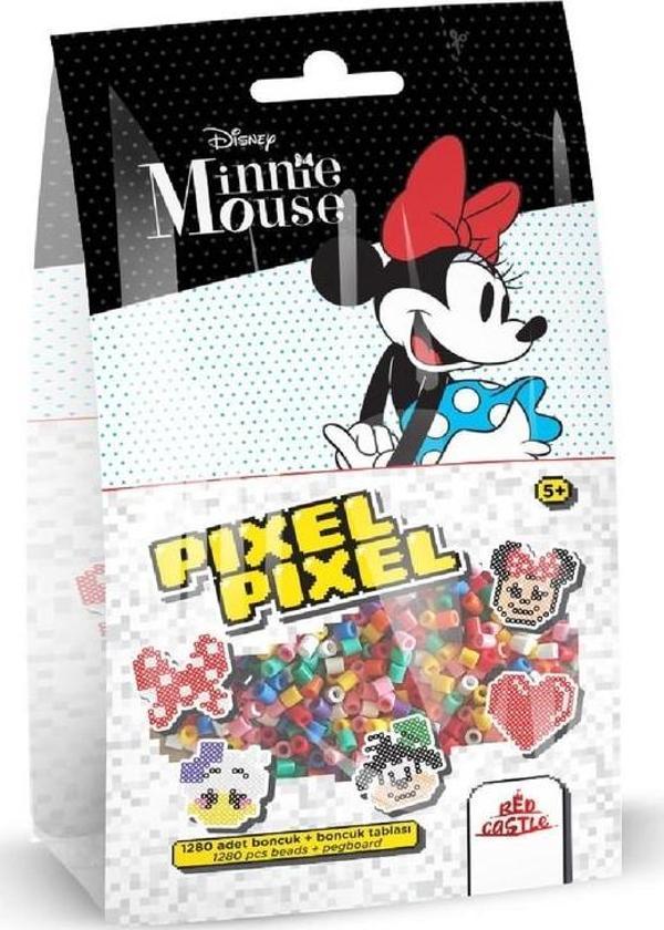 Disney Minnie Mouse Boncuk Aktivite ve Oyuncak Seti 5 Figür-Pixel Pixel B16-04 - Image 1