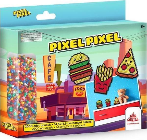 Pixel Pixel Boncuk Etkinlik Seti-Fastfood BBU29-03 - Image 1