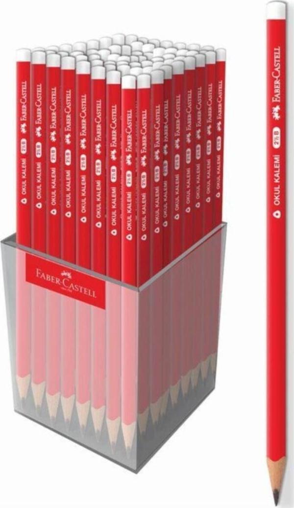 Faber-Castell Üçgen Okul Kalemi 2,5B 72 Adet - Image 1