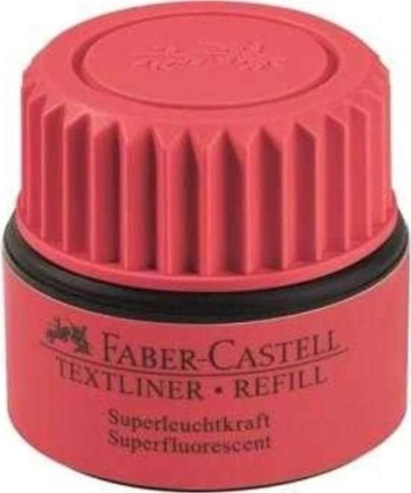 Faber-Castell Textliner Refill Fosforlu Kalem Mürekkebi Kırmızı - Image 1