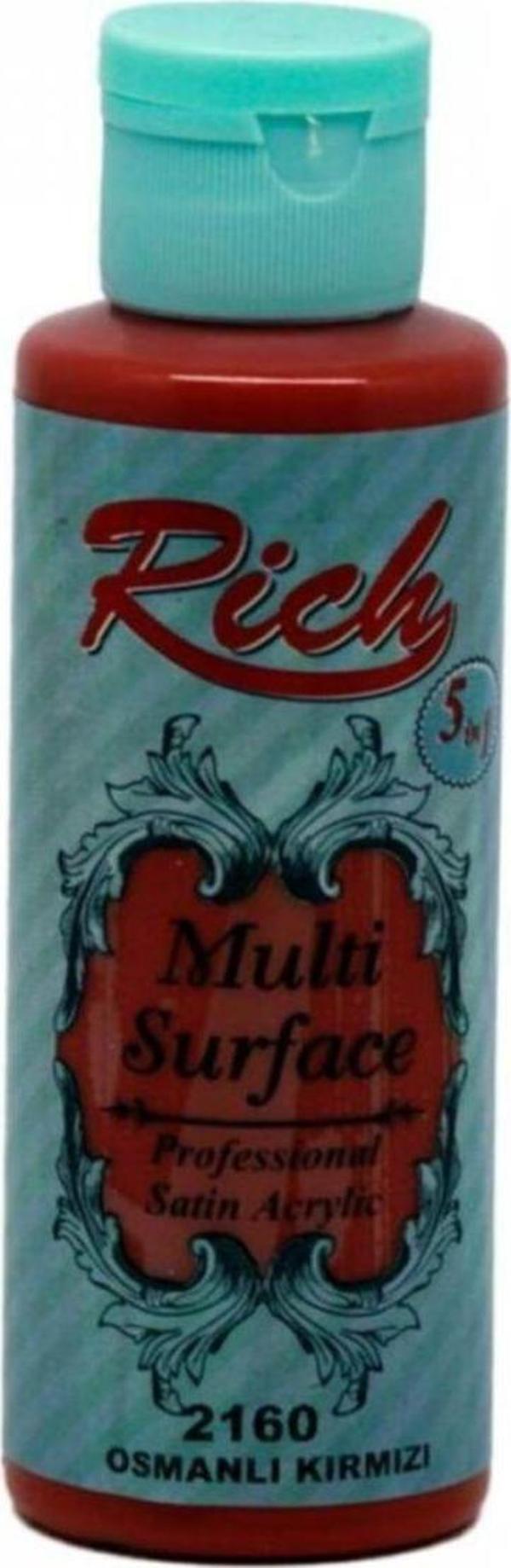 Multi Surface 120ml Akrilik Boya Osmanlı Kırmızı - Image 1