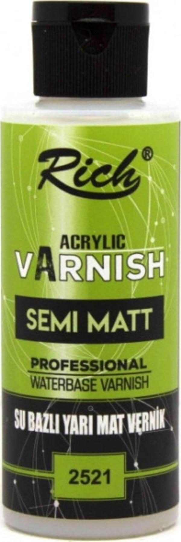 Su Bazlı Yarı Mat Vernik 120cc - Image 1