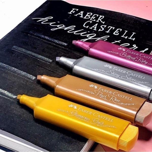 Faber-Castell Metalik Fosforlu Kalem - Image 1