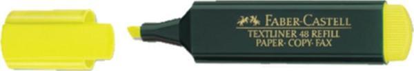 Faber-Castell Fosforlu Kalem Sarı 100 Adet - Image 1
