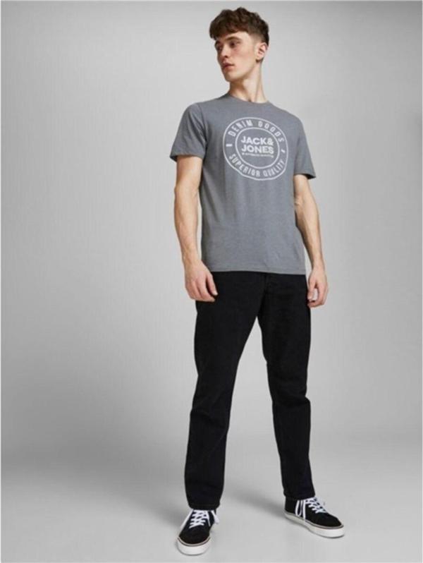Jack&Jones Erkek Chris Original Jean Pantolon Black Denim - Image 1