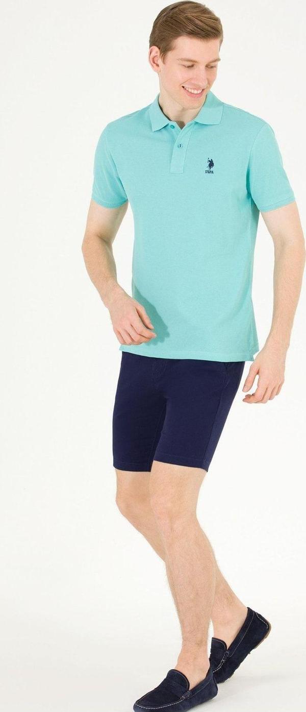 U.S. Polo Assn. Normal Bel Regular Fit Lacivert Erkek Bermuda Şort Desta23Y - Image 1