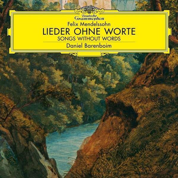 Deutsche Grammophon Daniel Barenboim Mendelssohn: Lieder Ohne Worte Plak - Image 1