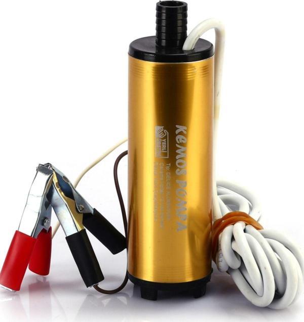 Kemos Aras 12 Volt Alüminyum Dalgıç Tipi Sıvı Aktarma Pompası - Image 1