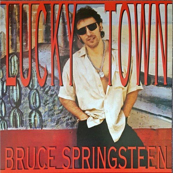 Columbia Bruce Springsteen Lucky Town Plak - Image 1