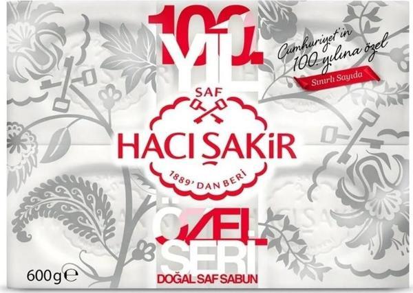 Hacı Şakir Özel Seri 100. Yıl Katı Sabun 600 G - Image 1