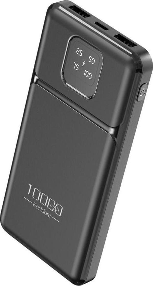 Earldom PB64 10.000 mAh 2 Adet 10W USB Çıkışlı Dijital Göstergeli Powerbank - Image 1