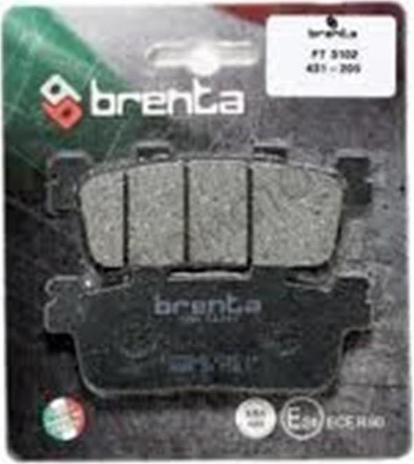 Brenta Organik Fren Balata Ft 3102 Arka X-town 125 Joymax 250 X-max 400 Kymco Xcıtıng 250 300 Arka D - Image 1