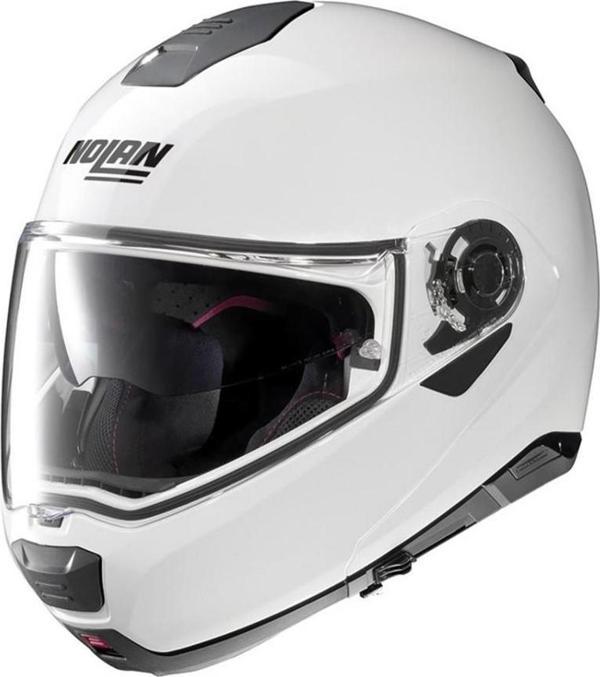 Nolan N100-5 Specıal N-com Çene Açılır Kask Beyaz SMALL - Image 1