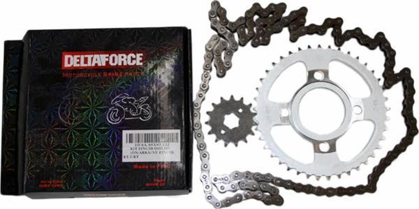 Deltaforce Zincir Dişli Seti Mondıal 125 Kt Ukt 41t/14t 428 - Image 1