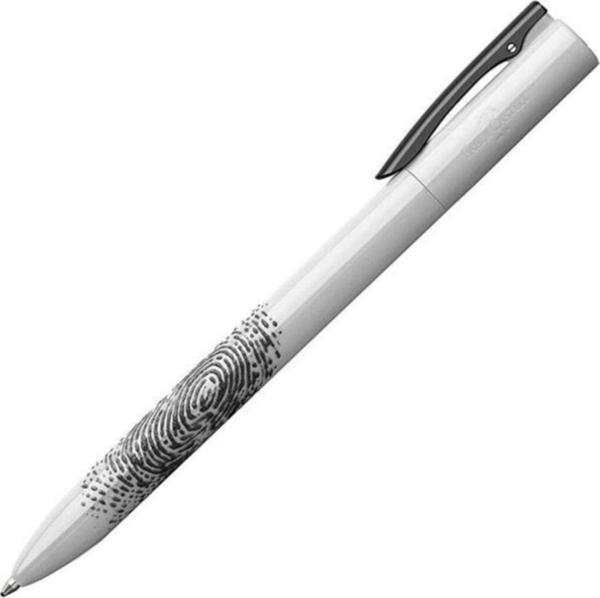 Faber-Castell Writink Print Beyaz Tükenmez Kalem - Image 1