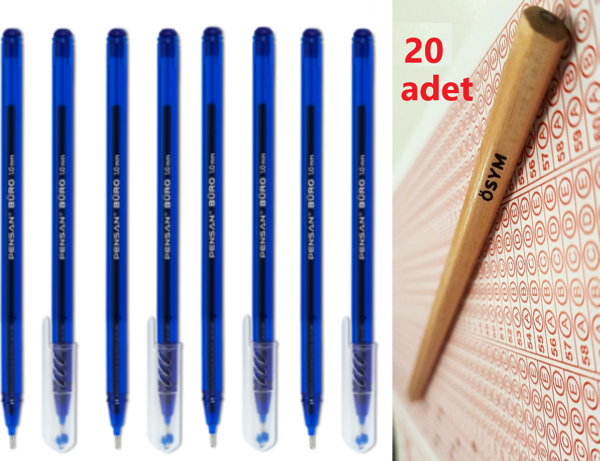 Faber-Castell Pensan Büro-Pen Natural Ösym Kalemi Set - Image 1