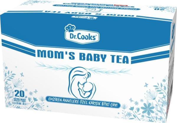 Dr Cooks Mom's Baby Tea Süt Artırıcı Gaz Giderici Anne Bebek Çayı 20'li - Image 1