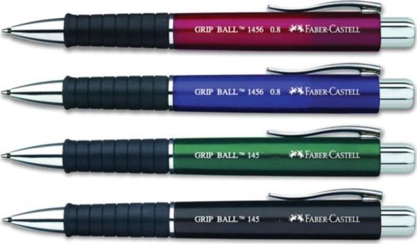 Faber-Castell Grip Ball 0,8 Mm. Tükenmez Kalem 1456 Yeşil - Image 1