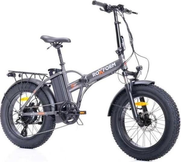 Roxform Ege Şehir Elektrikli Bisiklet - 250W Motor, 20" Jant, Gri - Image 1