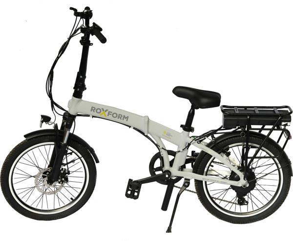 ROXFORM Venüs 20" Elektrikli Bisiklet - Şehir İçi Kullanım için İdeal, Uzun Menzil E-bike Beyaz - Image 1