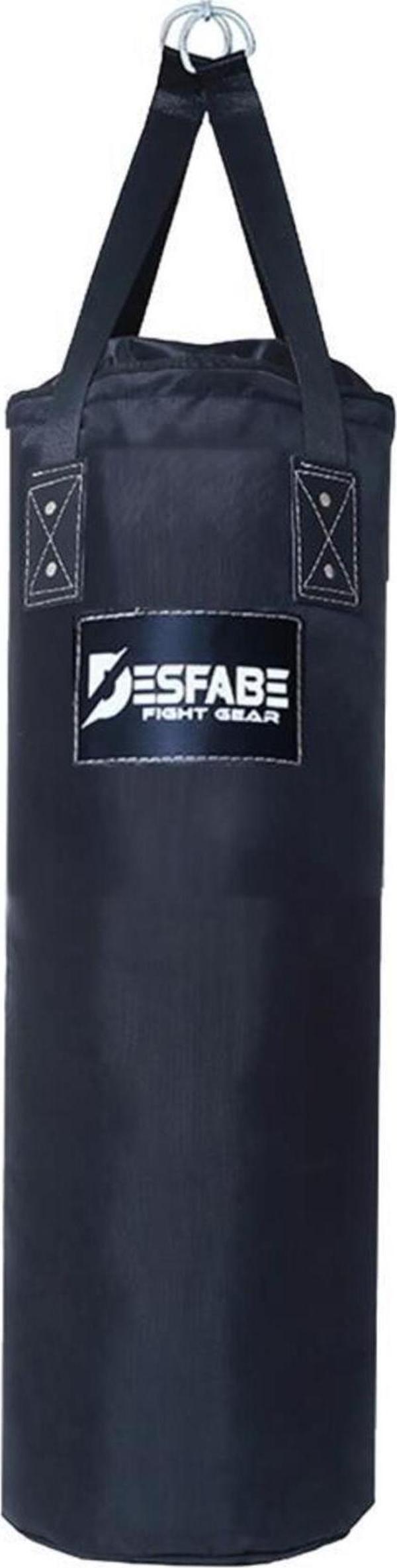 Desfabe Polydes 80X25 Cm Kolonlu Boks Kum Torbası Siyah - Image 1