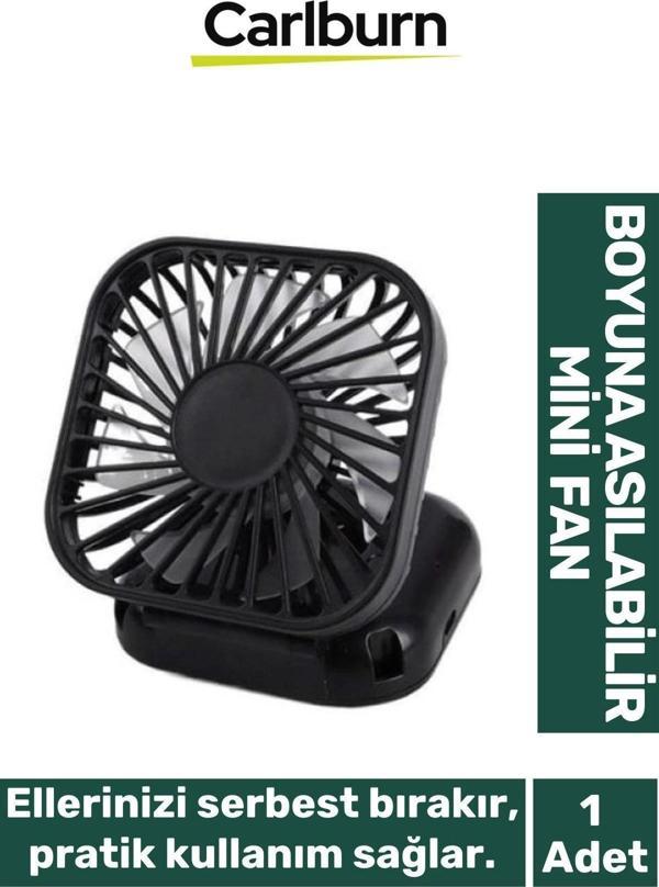Özel  Taşınabilir Şarjlı Güçlü Yüksek Kaliteli Sessiz Hava Soğutucu Üflemeli Mini Boyun Vantilatör - Image 1