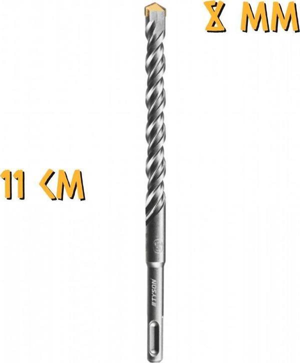 Kupa Tyson SDS Plus Delici Hilti-Matkap Ucu - 8 mm. - 11 cm - Image 1